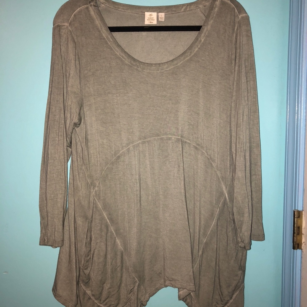 Soft Sage Green Long Sleeve